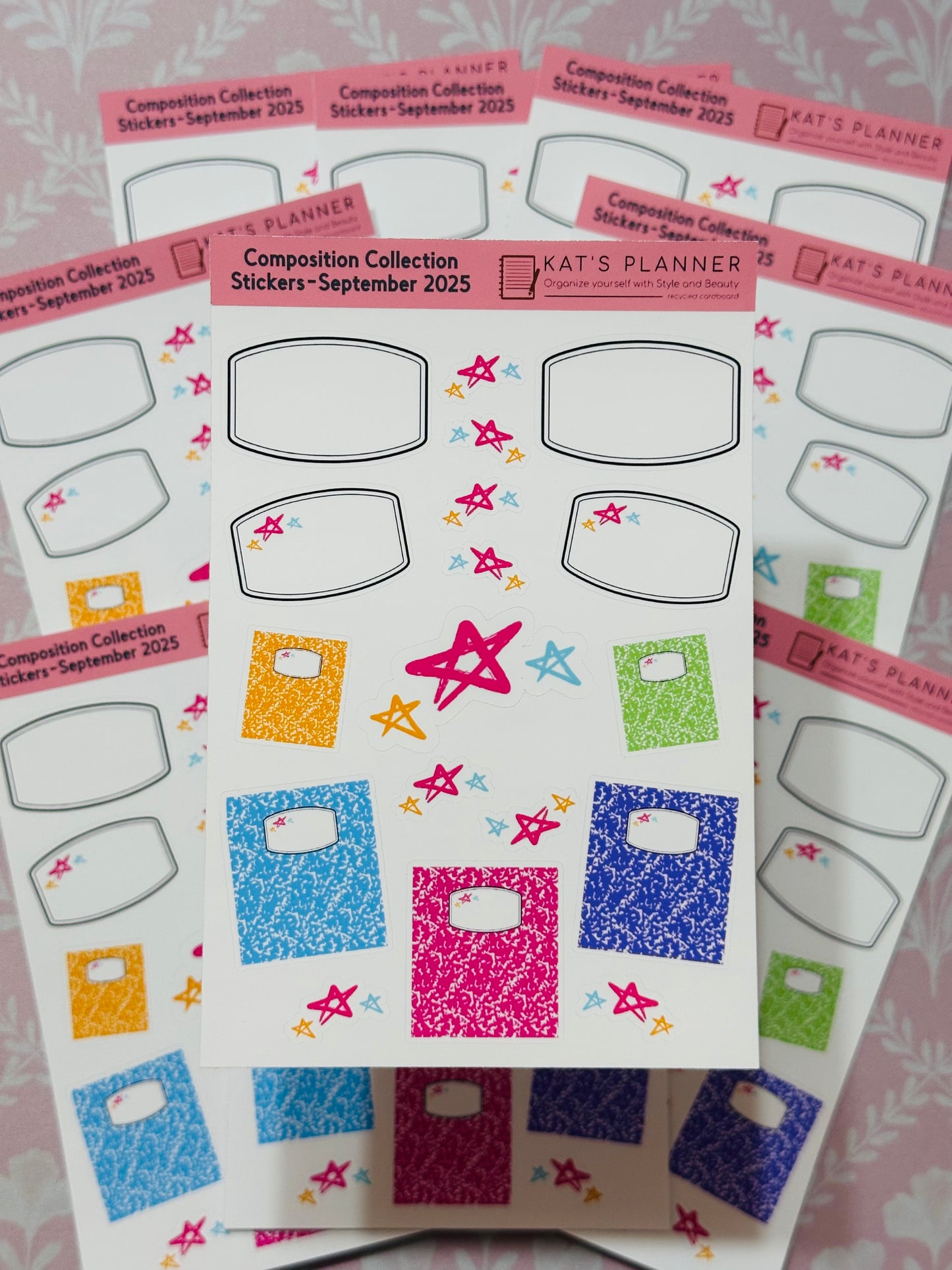Stickers COMPOSITION Collection September 2025