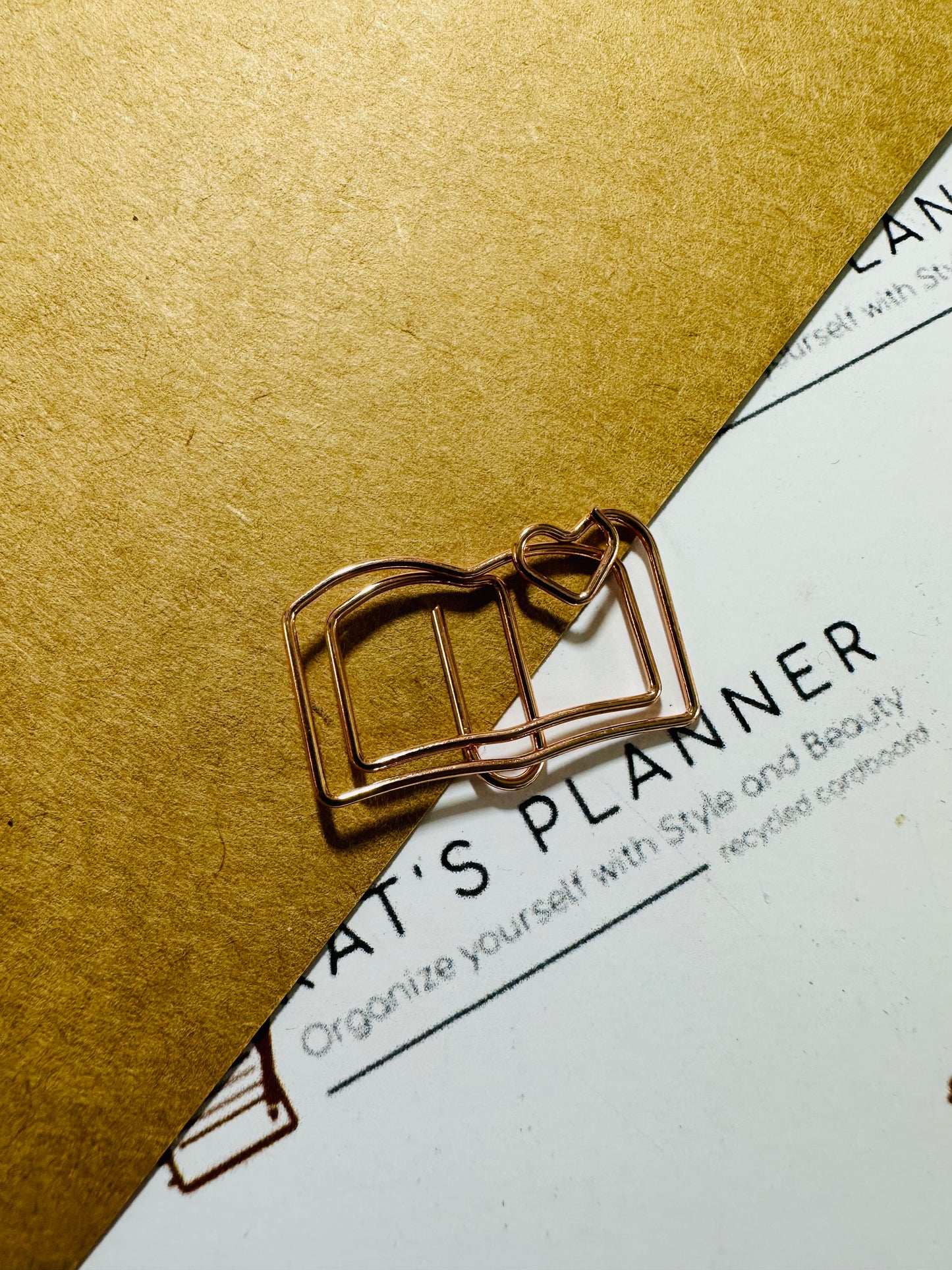 LIBRO con CORAZÓN Paper Clip