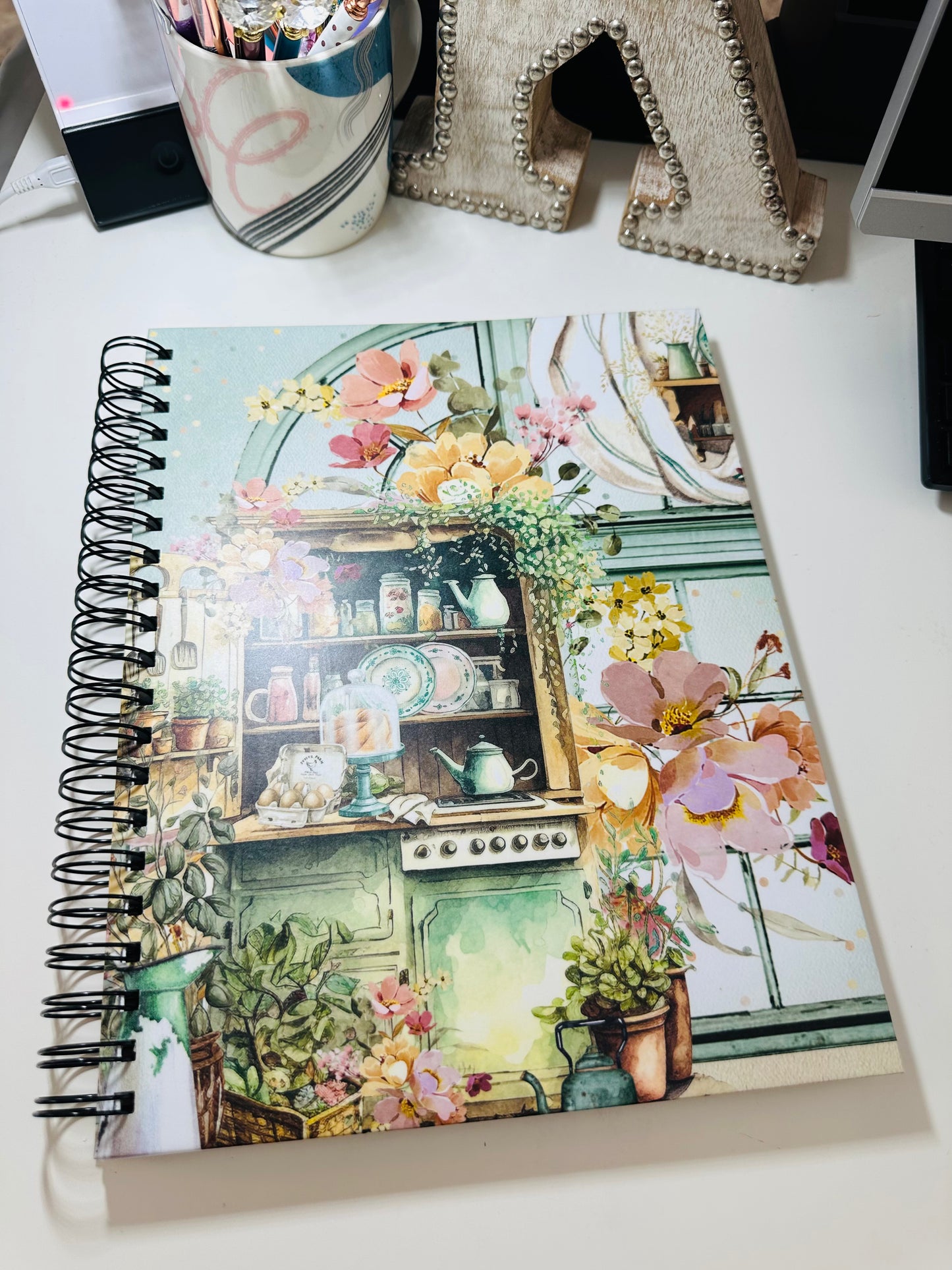LIBRETA Agenda-Espiral (grande) por SEMANAS
