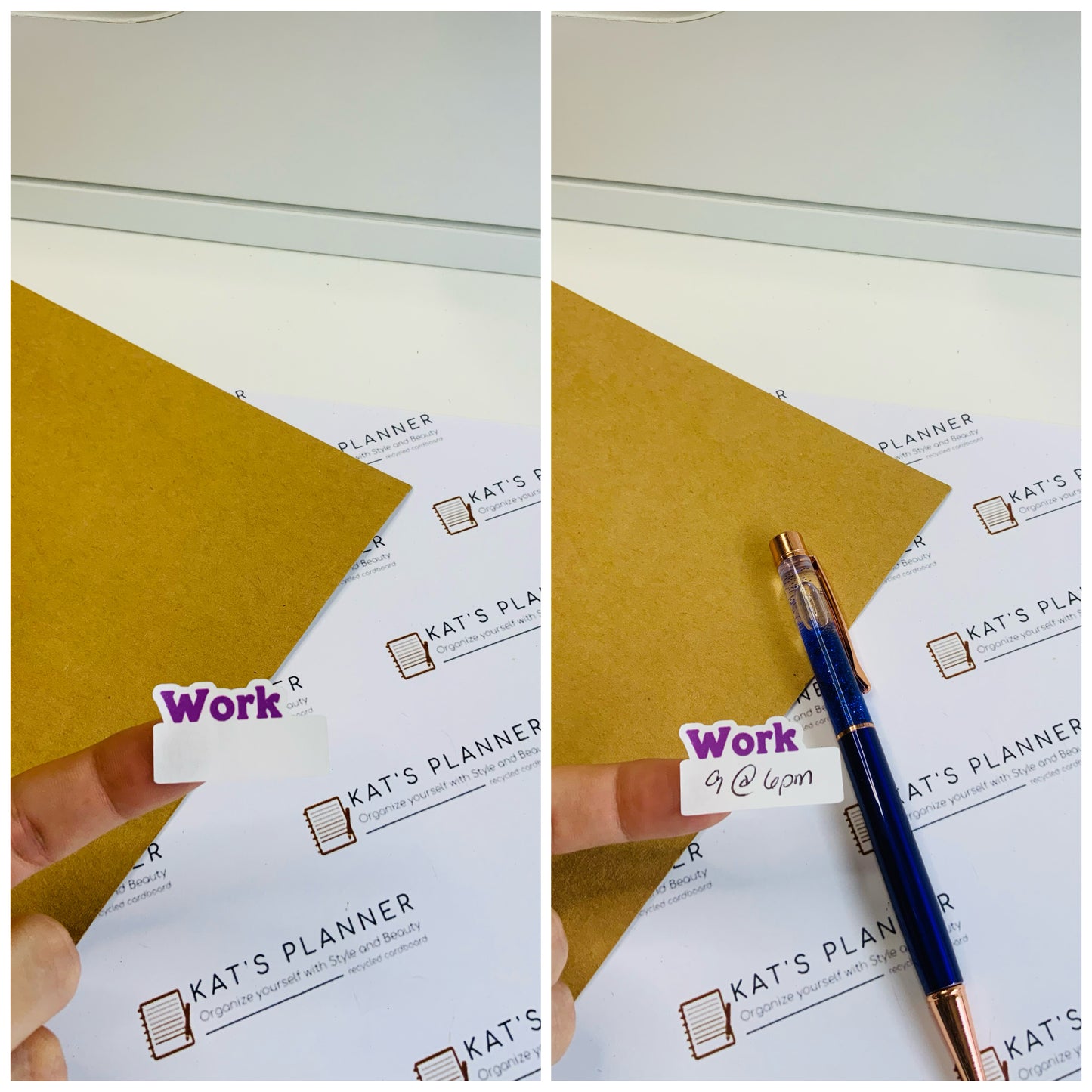 WORK Stickers