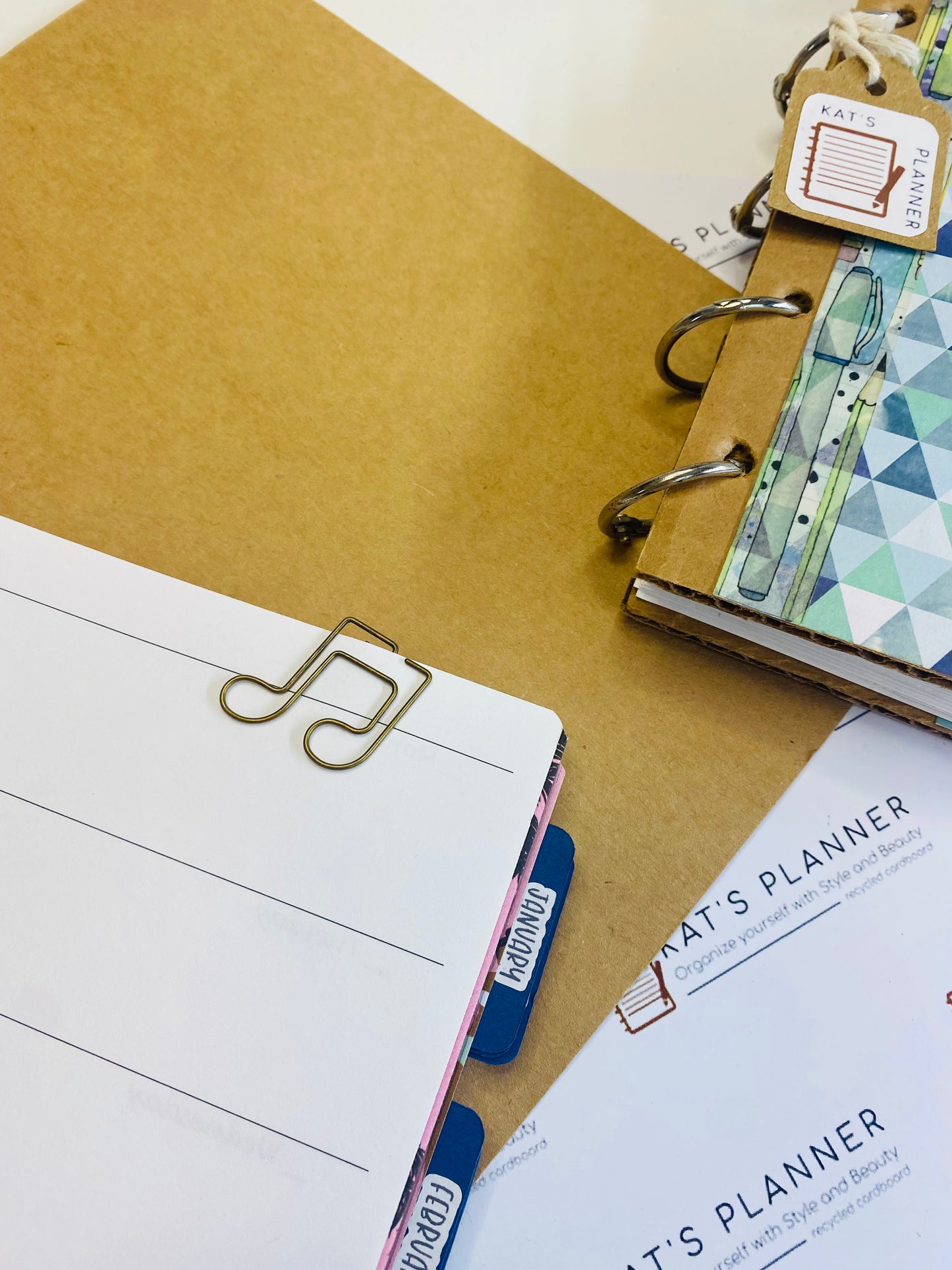NOTA MUSICAL Paper Clip