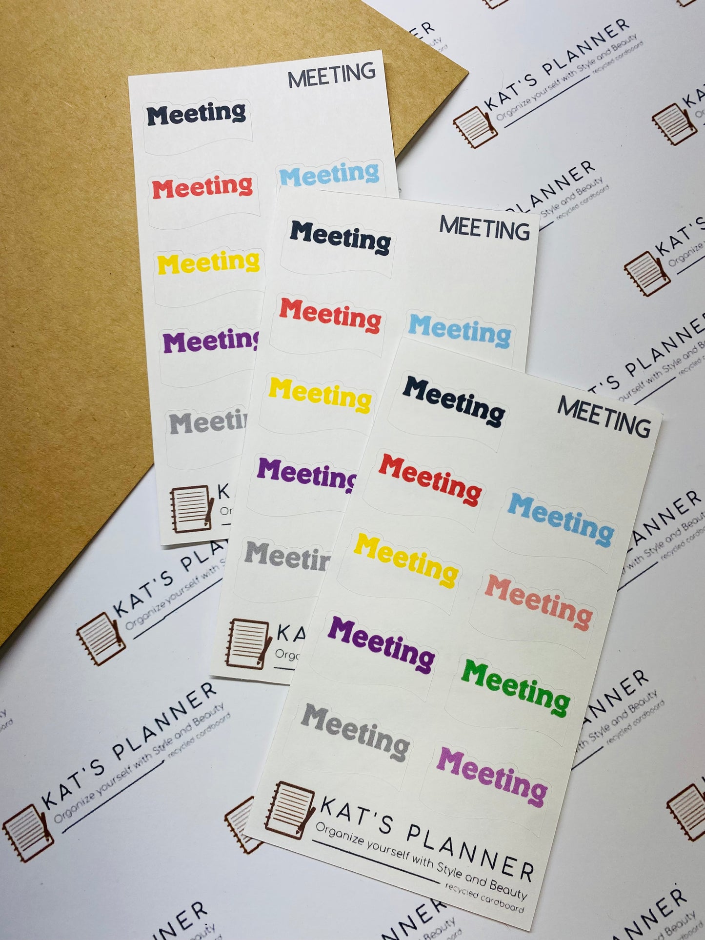 MEETING Stickers
