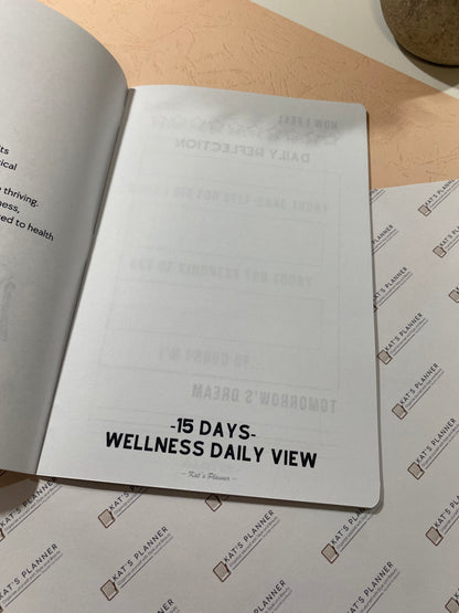 WELLNESS Journal - Book