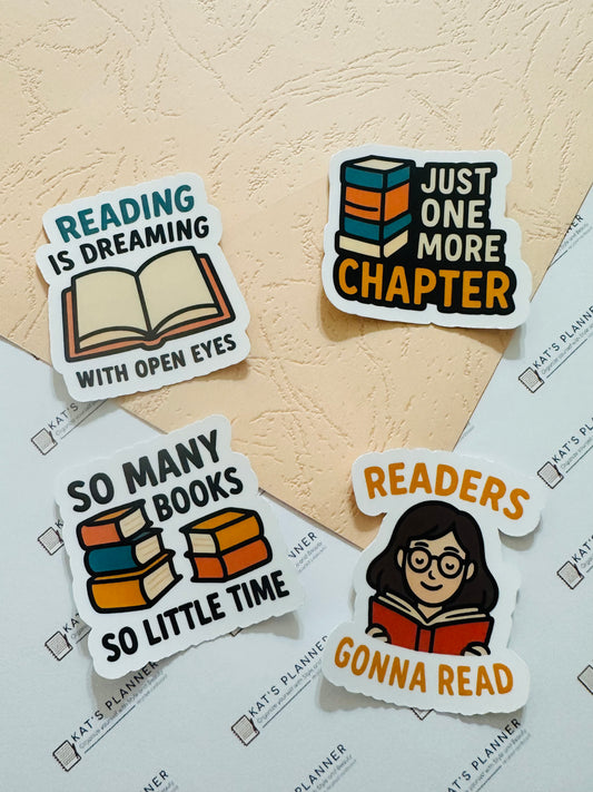 Stickers Set - Laminated READING Collection October 2025