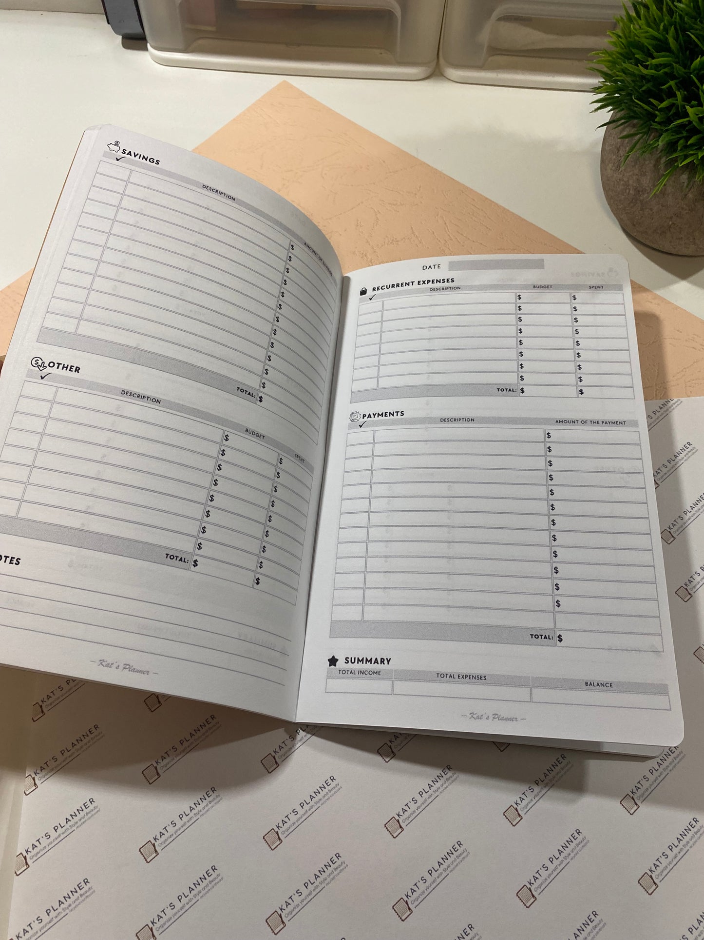 PAYMENTS Planner - Book