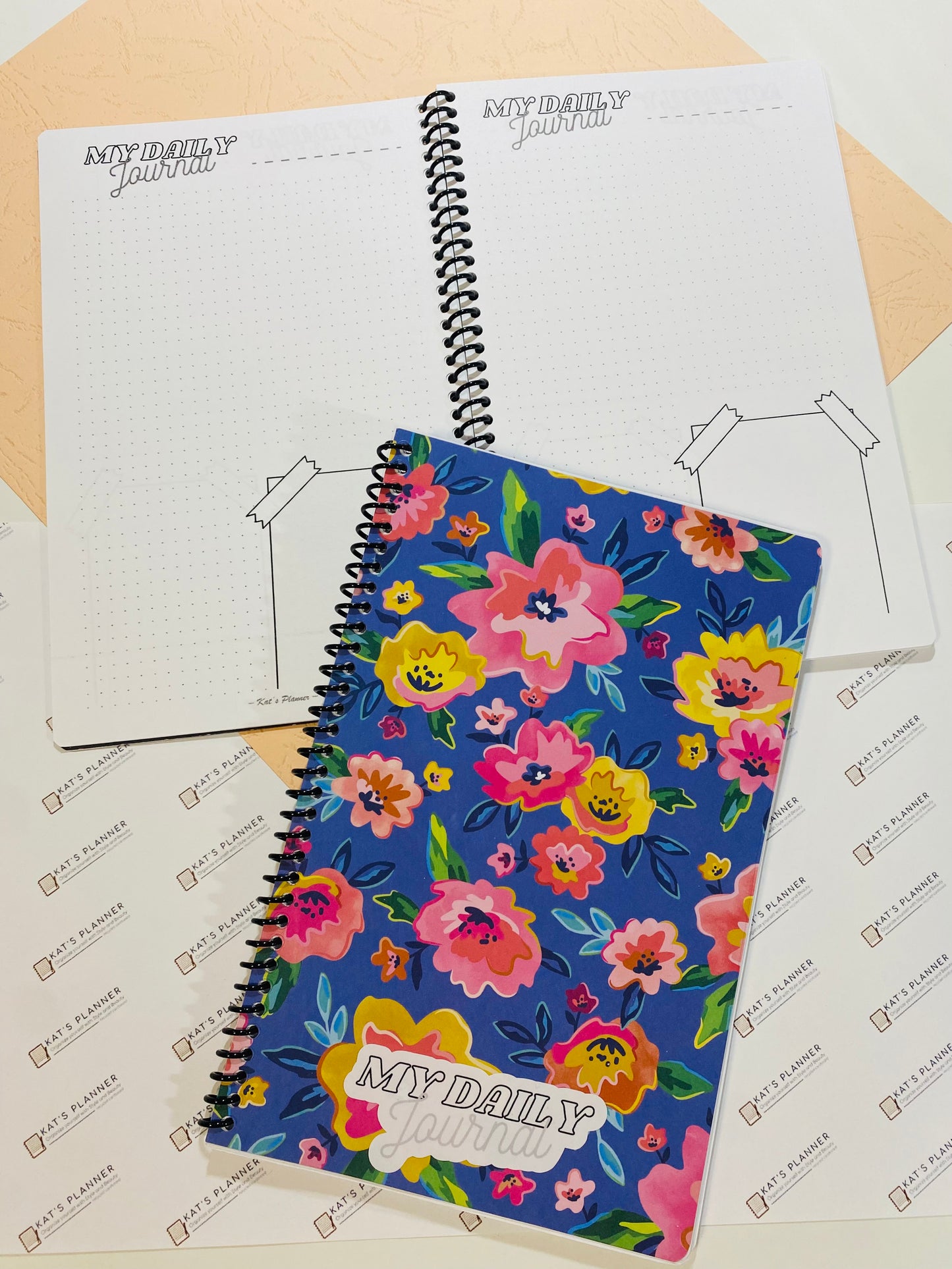 DAILY Journal - Notebook - Flowers 1