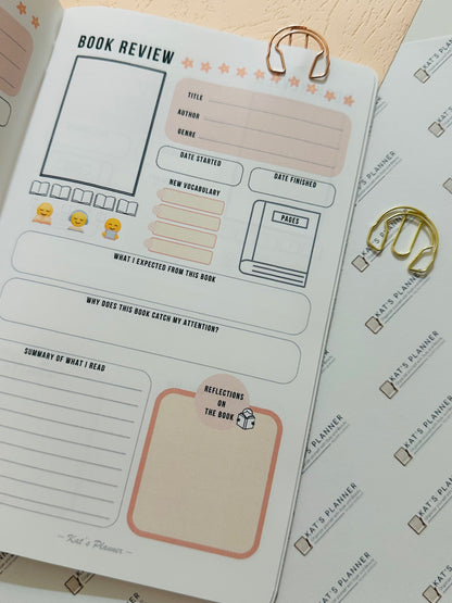 Paper Clips Set of 4 - READING Collection October 2025