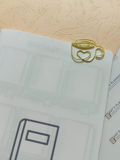 Paper Clips Set of 4 - READING Collection October 2025