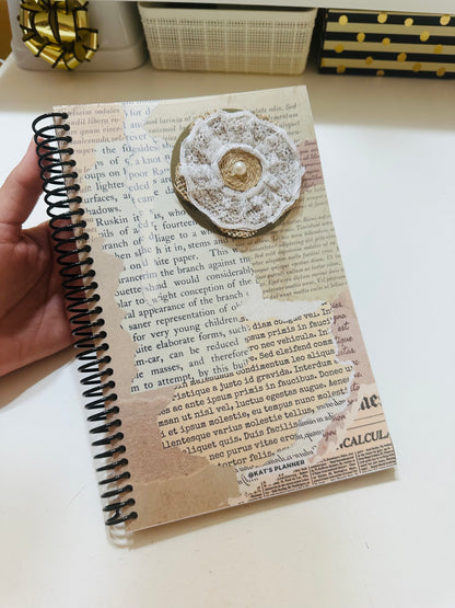 Vintage Lined Notebook