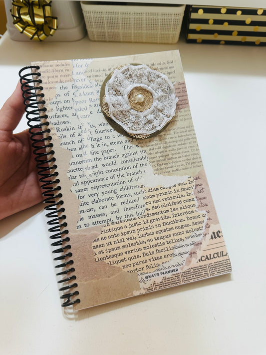 Vintage Lined Notebook