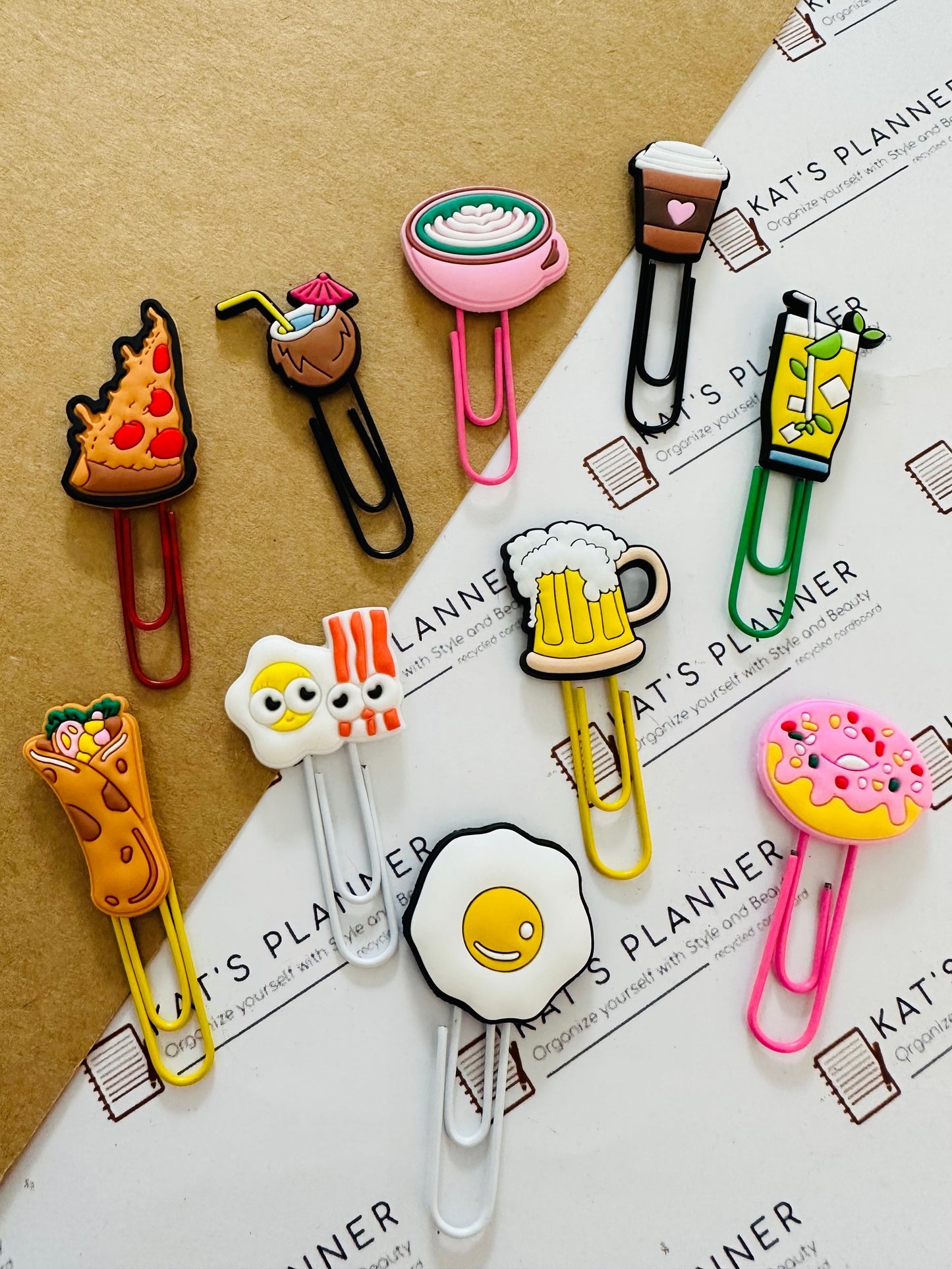 FIGURAS Paper Clips (bebidas y comidas)