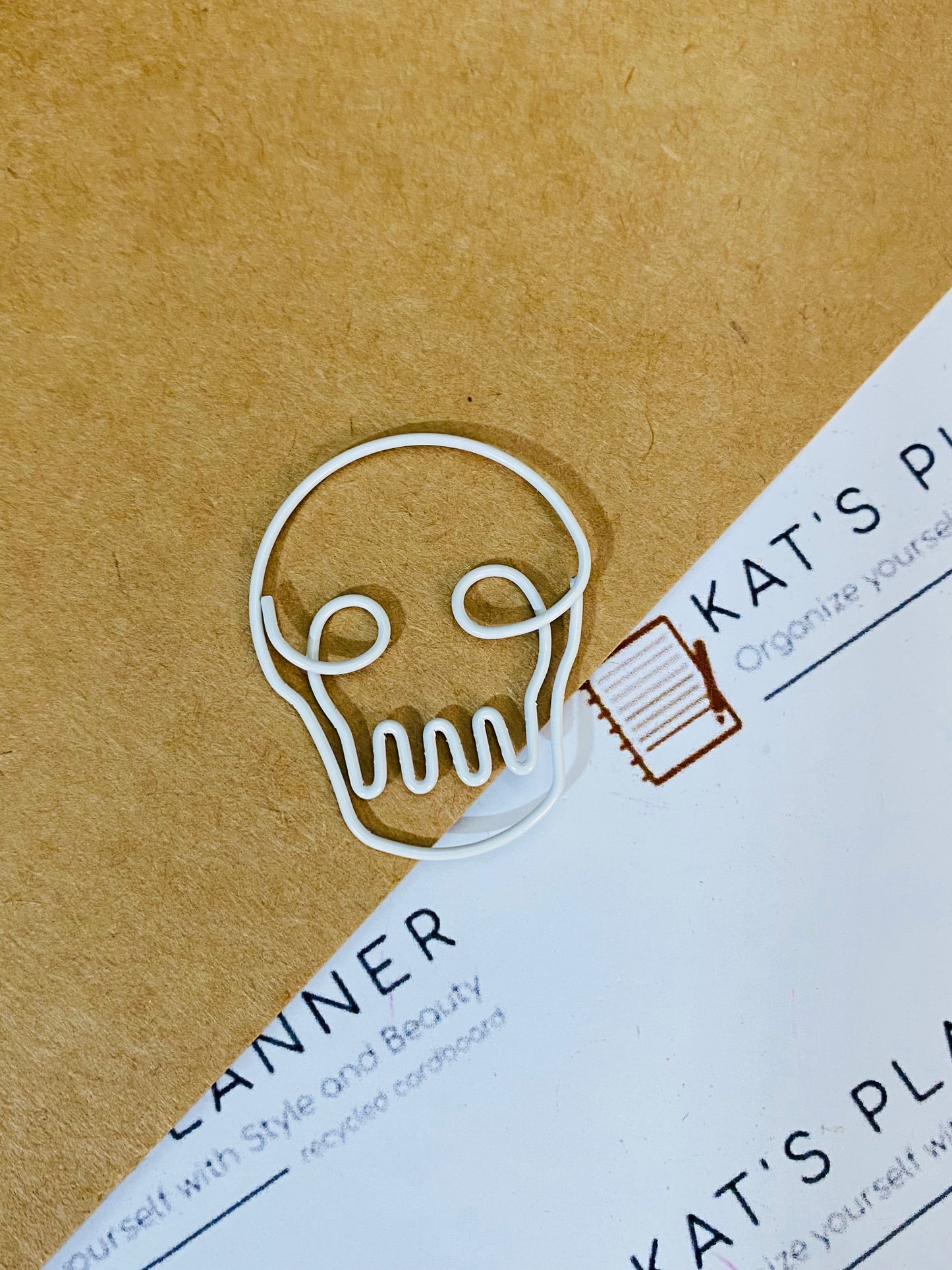 CALAVERA Paper Clip HALLOWEEN