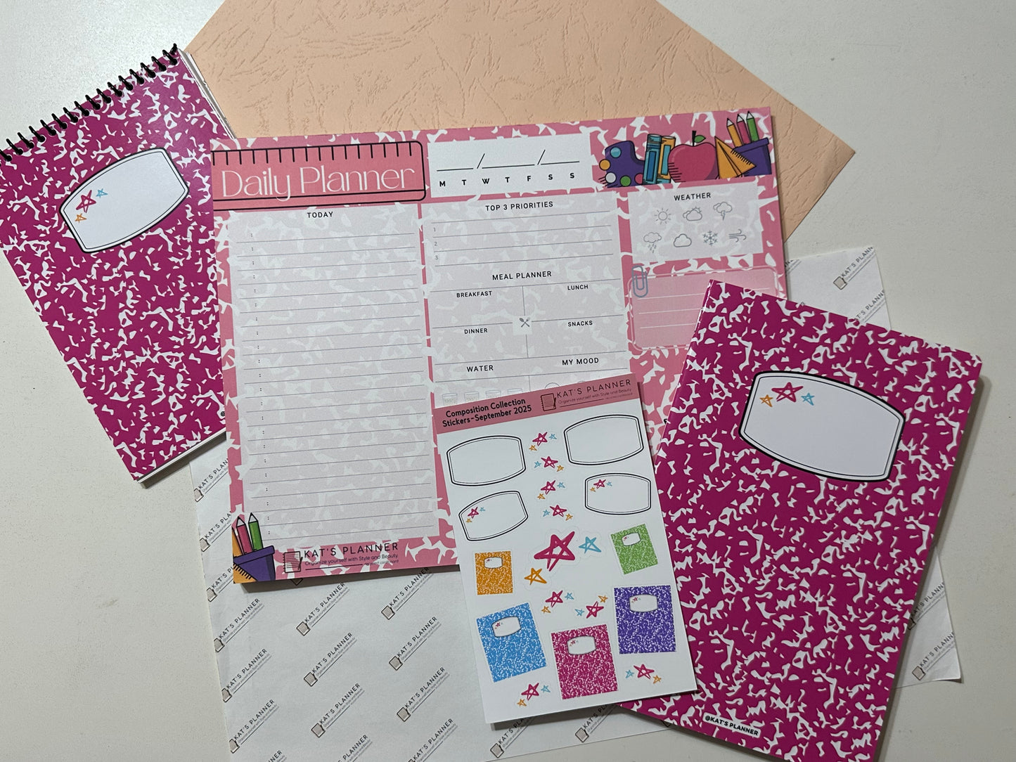 Notepad COMPOSITION Collection September 2025