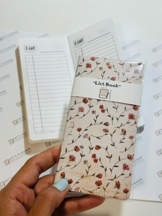 LIST BOOK flowers 1