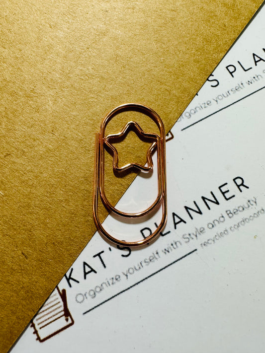 CLIP con ESTRELLA Paper Clip