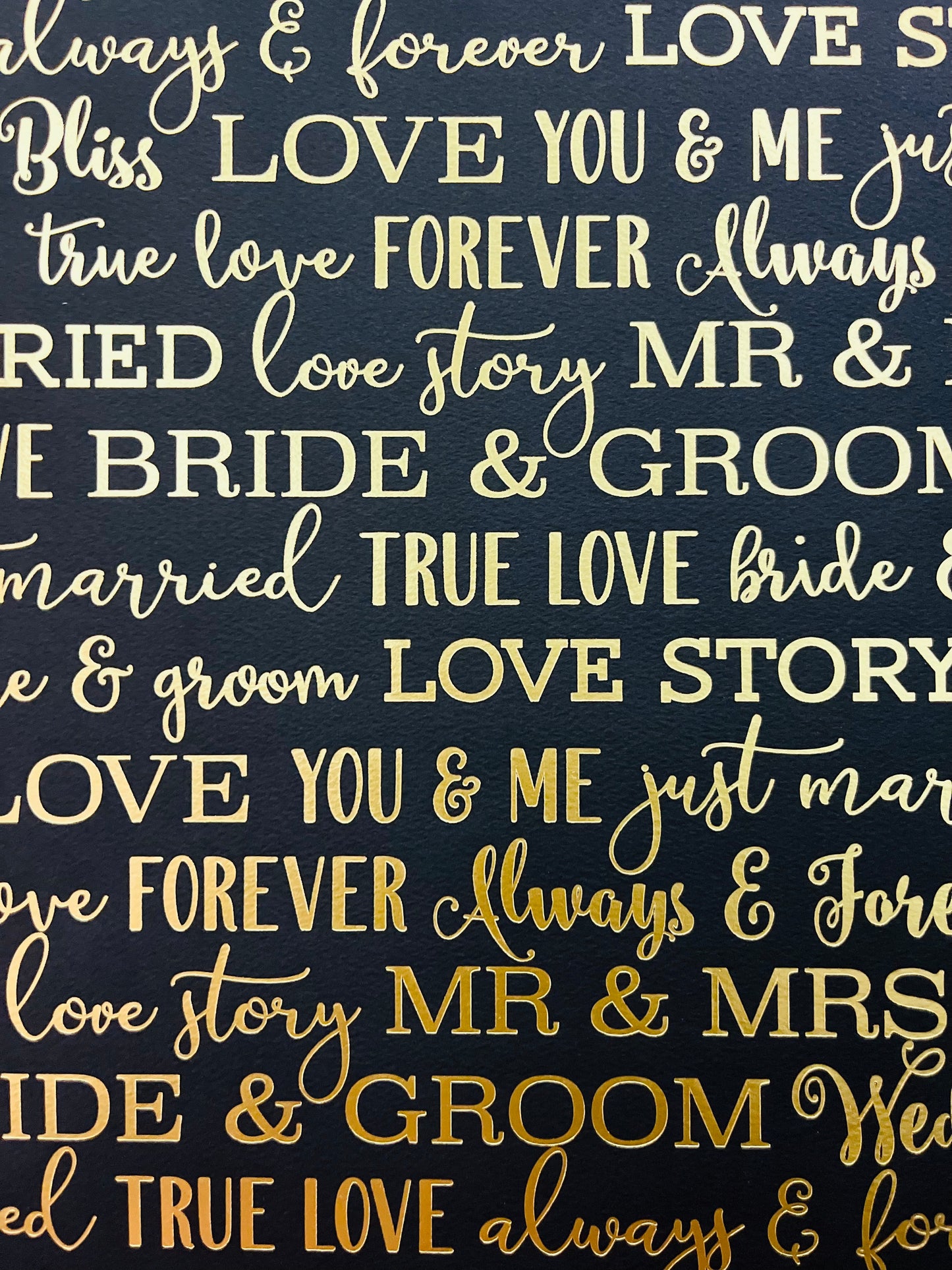 WORDS oro (matrimonio)